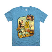 Load image into Gallery viewer, The Scott Avett Tees (Blue &amp; Red)