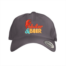 Load image into Gallery viewer, LobsterandBeer Dad Cap